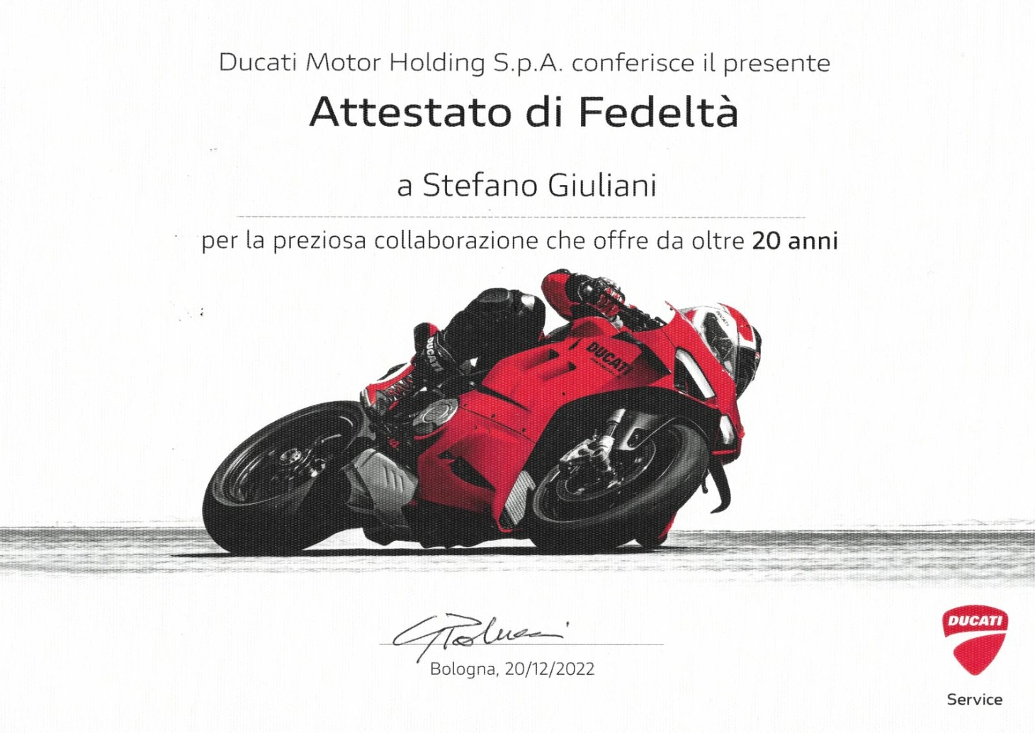 20 anni d'attivita